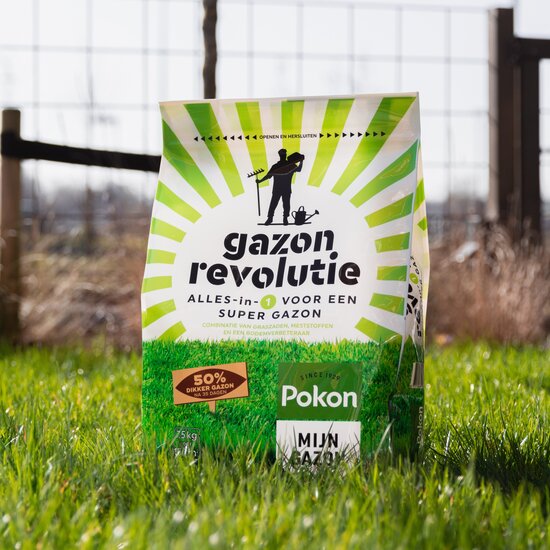 Pokon gazon revolutie 7,5kg voor 150m²
