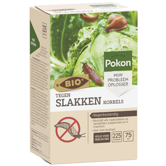 Pokon bio tegen slakken korrels 225gr