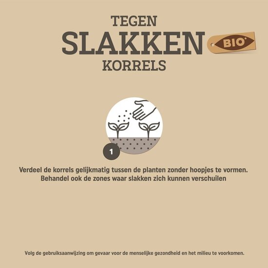 Pokon bio tegen slakken korrels 225gr