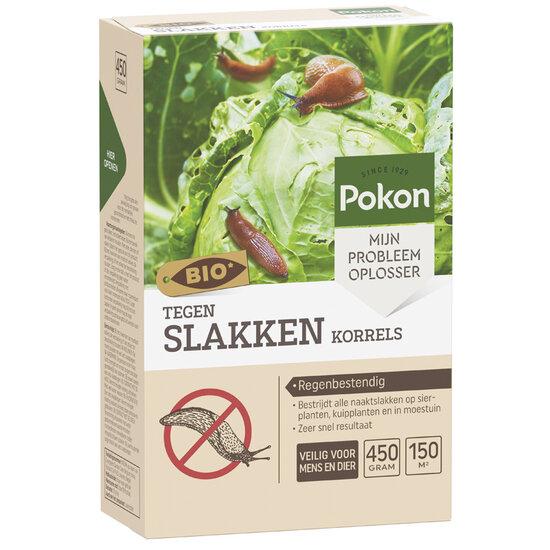 Pokon bio tegen slakken korrels 450gr