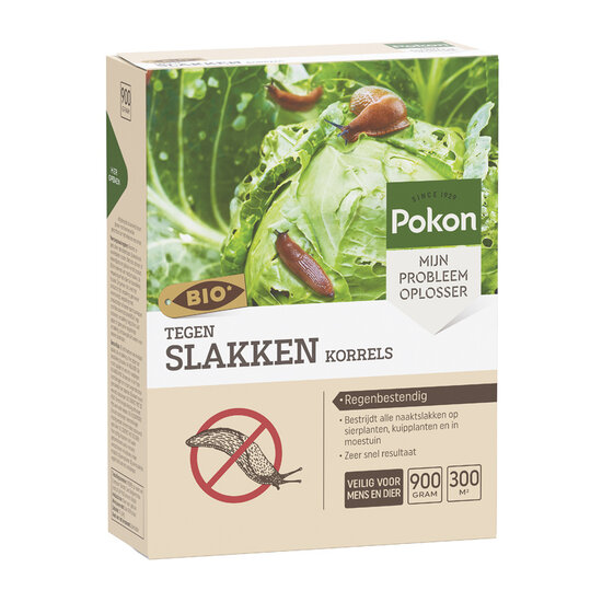 Pokon bio tegen slakken korrels 900gr