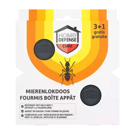 Home Defense® mierenlokdoos 4 stuks