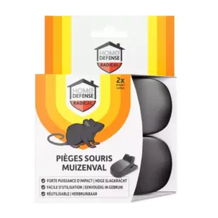 muizenval kunststof 2 stuks