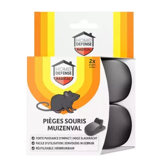 Home Defense® muizenval kunststof 2 stuks