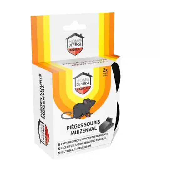 Home Defense® muizenval kunststof 2 stuks