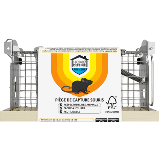 Home Defense® muizenvangkooi hout 1 stuk