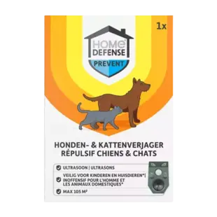 hondenverjager en kattenverjager ultrasoon 105m²
