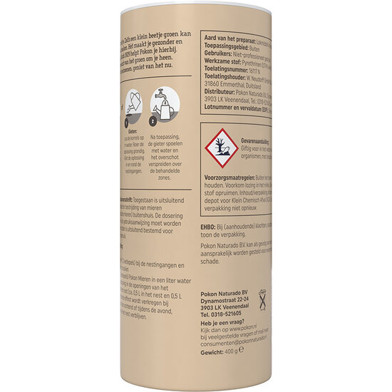 Pokon tegen mieren korrels 400gr