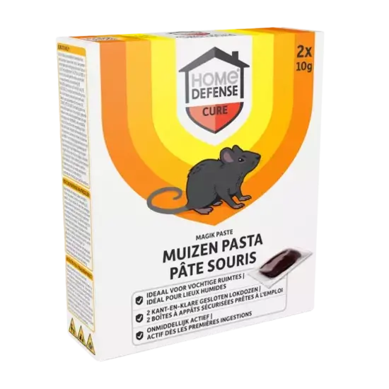 Home Defense® muizenlokdoos pasta 'magik paste' 2 stuks