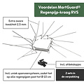 MartGuard® RVS Anti-marter regenpijp kraag (set van 2)