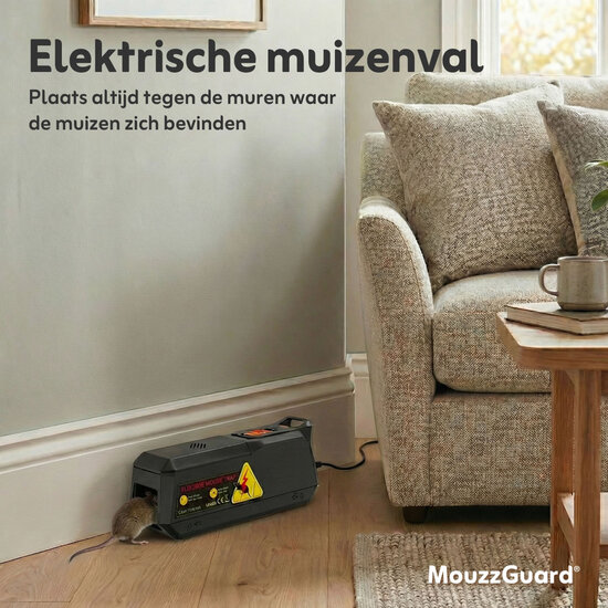 MouzzGuard® elektrische muizenval