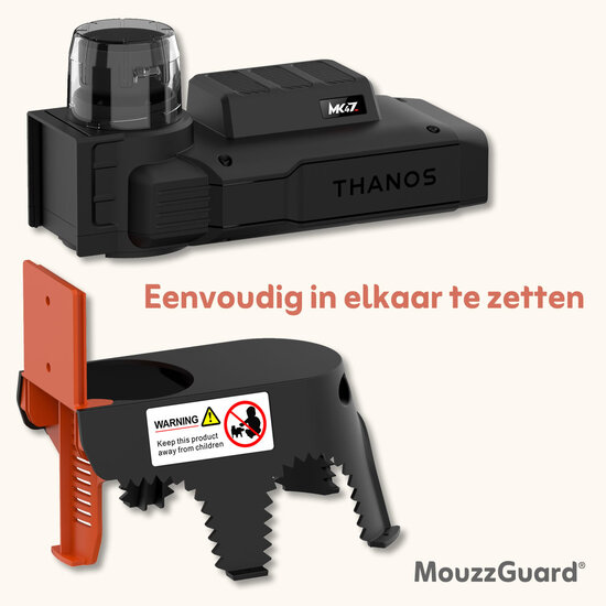 MouzzGuard® Thanos - Automatische Ratten- & Muizenval MK47