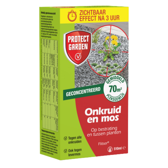 Protect Garden Flitser tegen Mos en Alg 510 ml concentraat