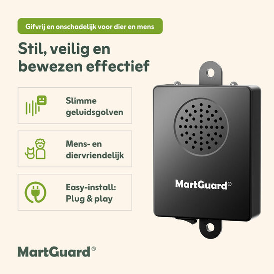 MartGuard® Car Secure Pro V2 marterverjager auto 12 V