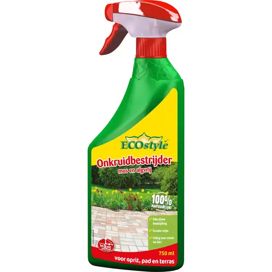 ECOstyle Onkruidbestrijder Mos en Alg Vrij 750 ml spray