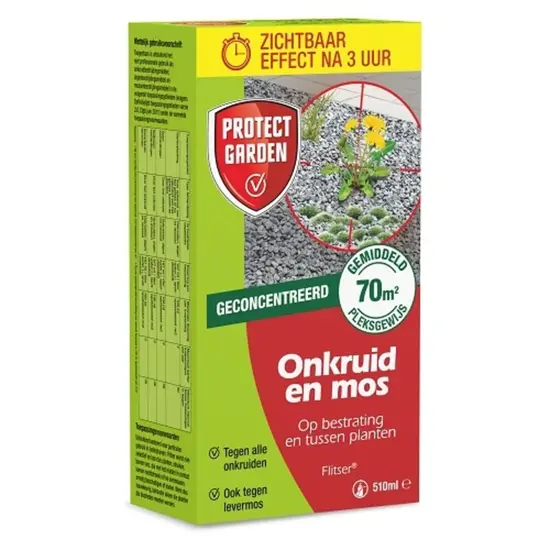 Protect Garden Flitser tegen Mos en Alg 510 ml concentraat
