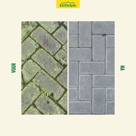 ECOstyle Groene aanslag verwijderaar gebruiksklaar 5 ltr (50 m²)