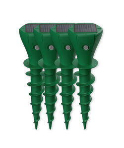 mollenverjager op zonne-energie (4 stuks)