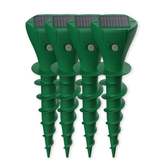 MowlGuard® mollenverjager op zonne-energie (4 stuks)