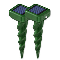 mollenverjager Square op zonne-energie (2 stuks)