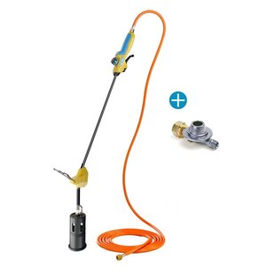 Onkruidbrander Bio Professional E+ Turbo Set met ontsteking en  drukregelaar