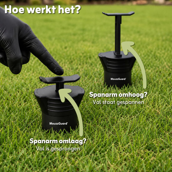 MouzzGuard® Woelmuizenval Set - 2 vallen + gangperforator