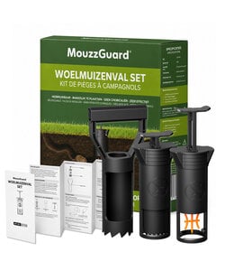 Woelmuizenval Set - 2 vallen + gangperforator