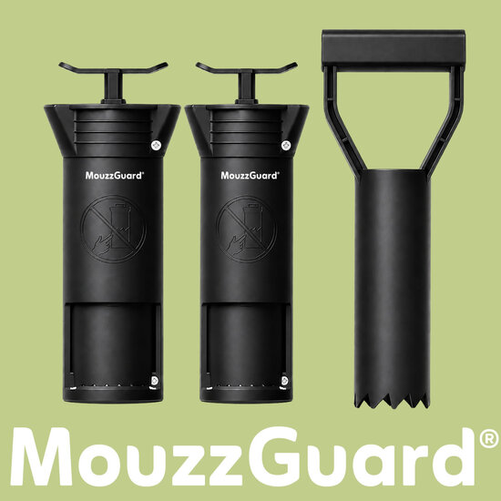 MouzzGuard® Woelmuizenval Set - 2 vallen + gangperforator