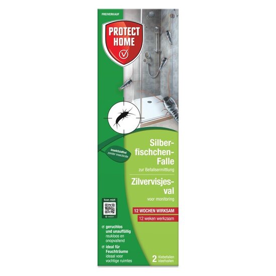 Protect Home Zilvervisjesval Natria 2 stuks