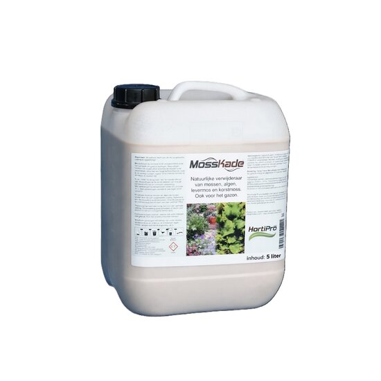 MossKade 10 liter (concentraat) tegen levermos, mos, korstmos en algen