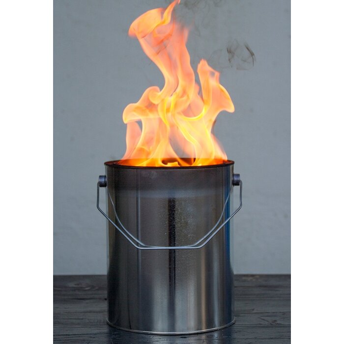 Vuurblik grote vlam 9 uur