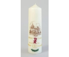 Huwelijkskaars Kerk/ Ring 250/70