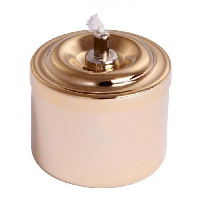 Olielampje glimmend goud