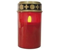 LED Noveenkaars rood
