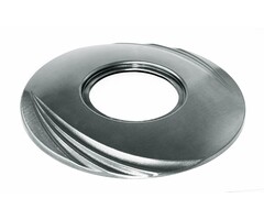 Verzonken grafvaas Gematteerd zilver