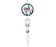 Spinner Butterfly with crystal tail