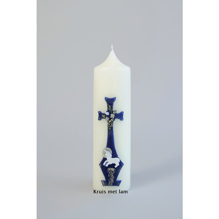 Kerkkaars 200/40 ivoor bedrukt