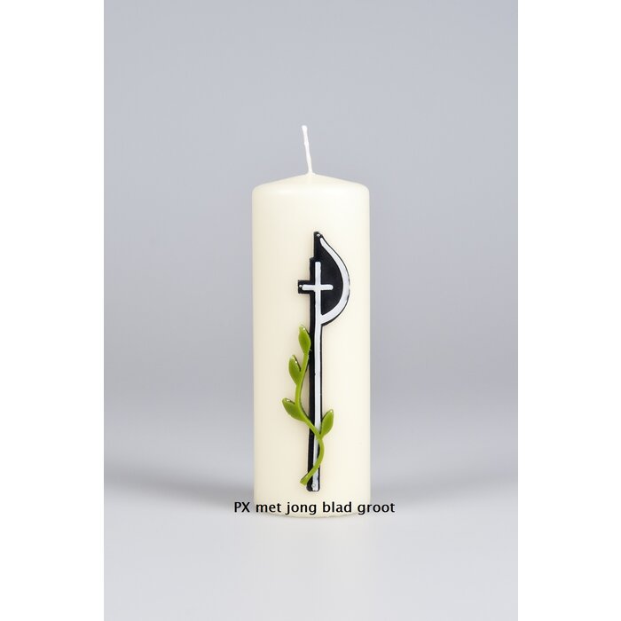 Kerkkaars 300/60 ivoor bedrukt