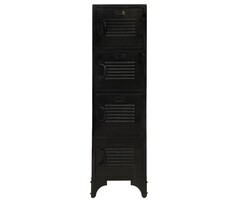 Rootsmann Locker Bulky 4 deuren | Zwart
