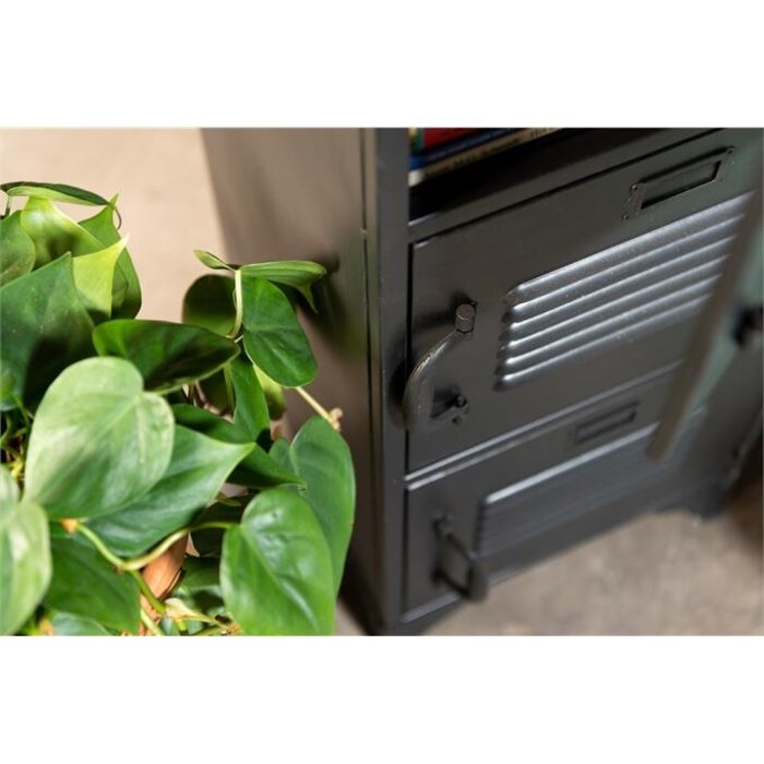 Rootsmann Locker Bulky 4 deuren | Zwart