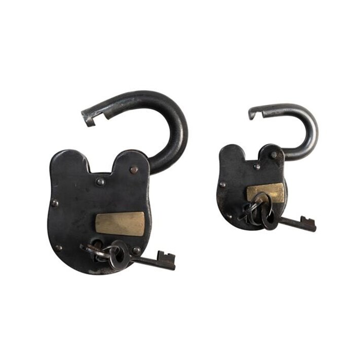 Rootsmann Hangslot XL | Zwart