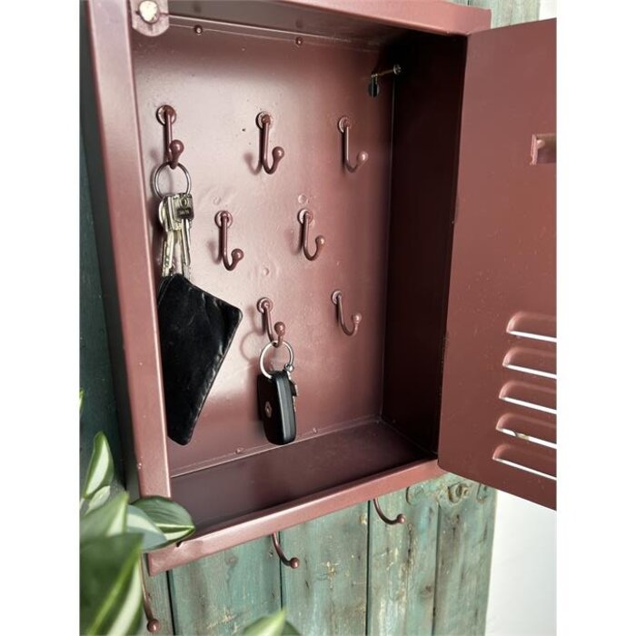 Rootsmann Retro sleutelkast 2.0 | Bordeaux Rood