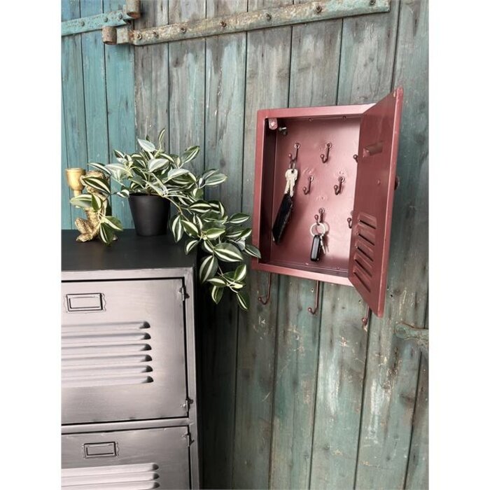 Rootsmann Retro sleutelkast 2.0 | Bordeaux Rood