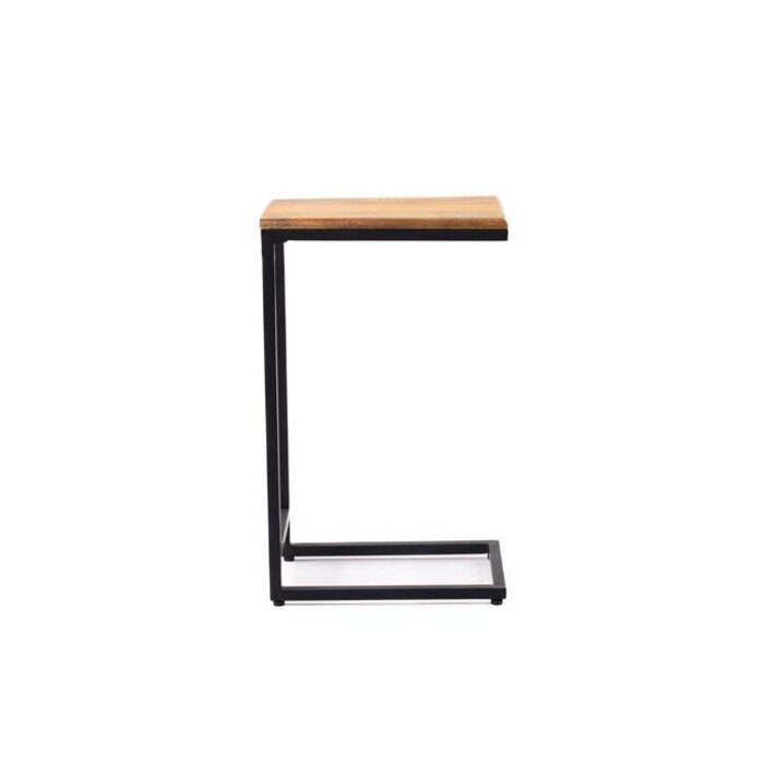 Rootsmann Bijzettafel staal industrieel | bruin