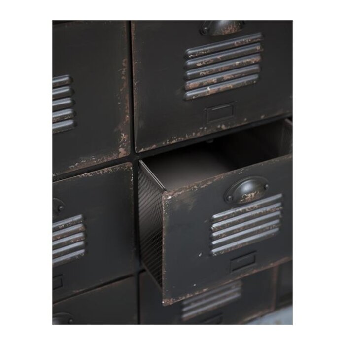 Rootsmann Industrieel dressoir XL | Zwart