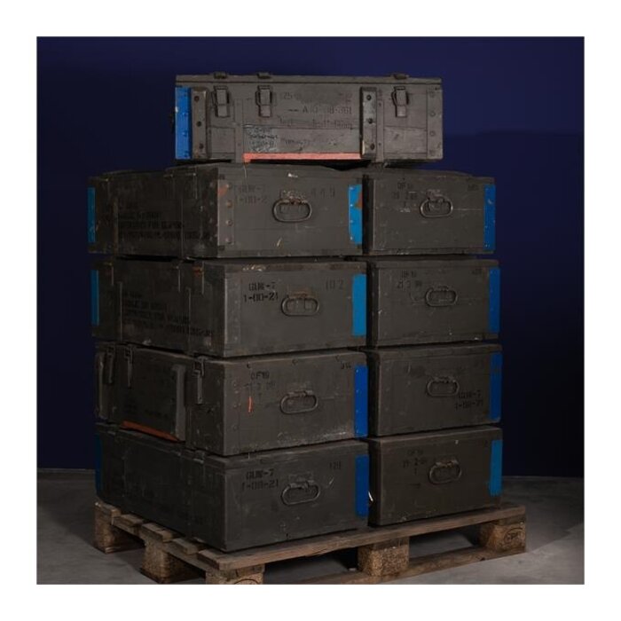 Rootsmann Vintage legerkist salontafel met wielen (limited edition)