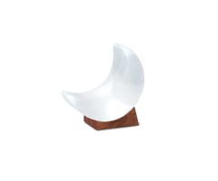 Himalaya Zoutlamp Maan | Wit