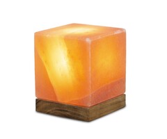 Himalaya Zoutlamp Kubus | Oranje