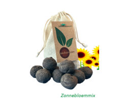 Zaadbommetjes Zonnebloemmix | 10 stuks in een zakje