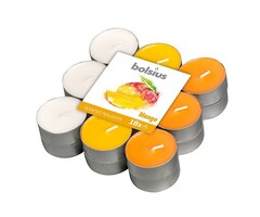 Bolsius Geurtheelicht multi colour brick 18 Mango